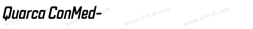 Quarca ConMed字体转换